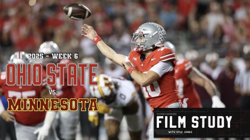 Julian Sayin lit up the Gopher defense, completing 23 of 27 attempts for 326 yards and 3 TDs.