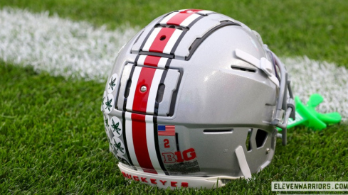 The Ohio State University football helmet