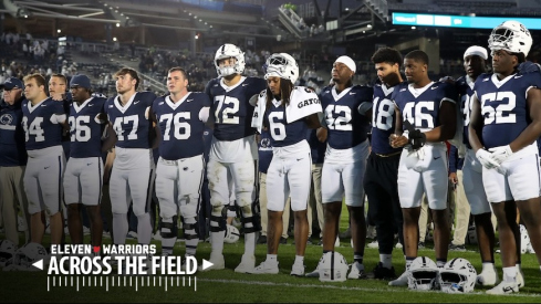 Penn State players after the Northwestern loss