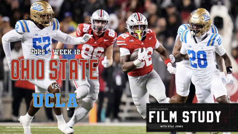 The Buckeye running backs sprung multiple big runs against the Bruins
