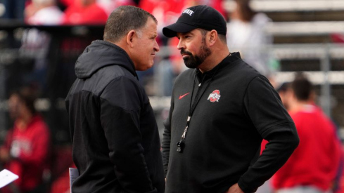 Greg Schiano and Ryan Day
