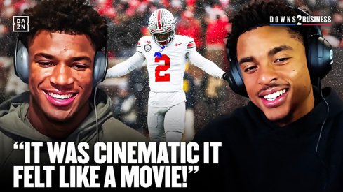 Caleb and Josh Downs discuss the environment at Michigan