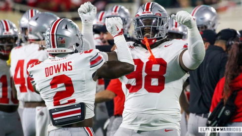 Kayden McDonald and Caleb Downs in 2024