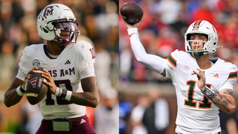 Marcel Reed and Carson Beck