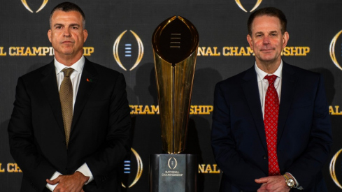 Curt Cignetti and Mario Cristobal