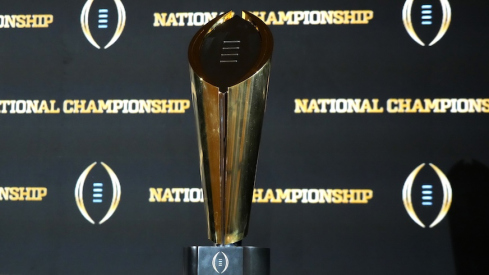 College Football Playoff trophy