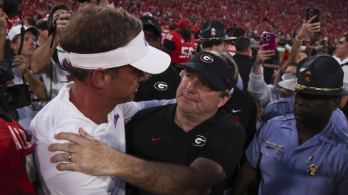 Lane Kiffin and Kirby Smart