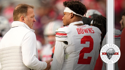 Ross Bjork and Caleb Downs