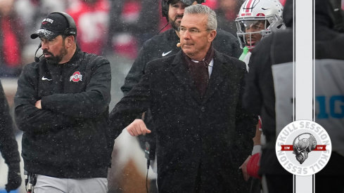 Ryan Day and Urban Meyer