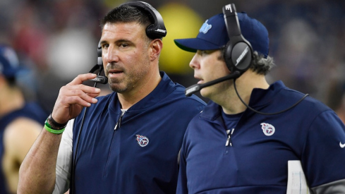 Mike Vrabel and Arthur Smith