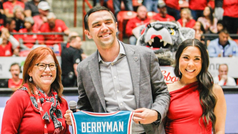 New Mexico’s Vice President and Director of Athletics, Ryan Berryman.