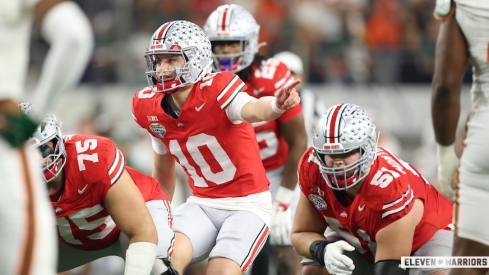 Julian Sayin leading the 2025 Ohio State offense