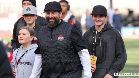 Matt Patricia and his family