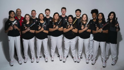 Ohio State pistol team