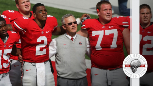 Terrelle Pryor and Jim Tressel