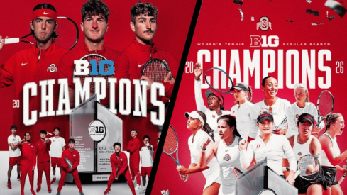 The Ohio State University men's and women's tennis teams