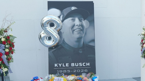 Late NASCAR champion Kyle Busch