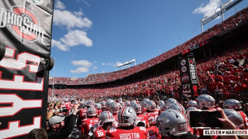 Ohio State entrance before the 2025 Texas game