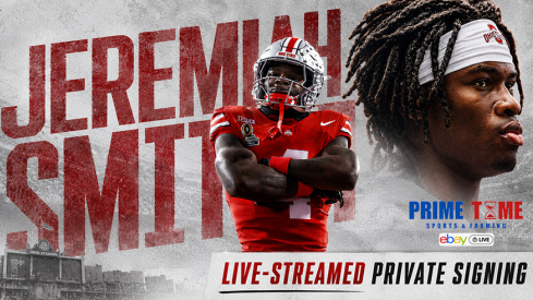 Prime Time Sports & Framing is giving Ohio State fans a rare chance to add all-world wide receiver Jeremiah Smith's autograph to their collection.