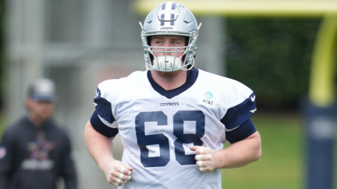 Cole Hutson at Dallas Cowboys Rookie Minicamp