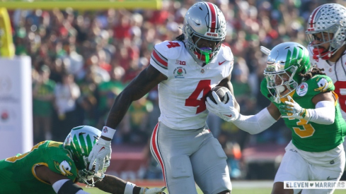 Jeremiah Smith vs. Oregon in the 2025 Rose Bowl