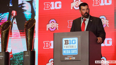 Ryan Day at Big Ten Media Days