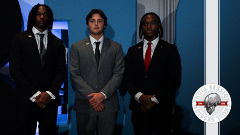 Jeremiah Smith, Julian Sayin and Jaylen McClain