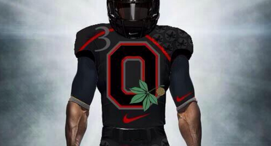 black ohio state jersey nike