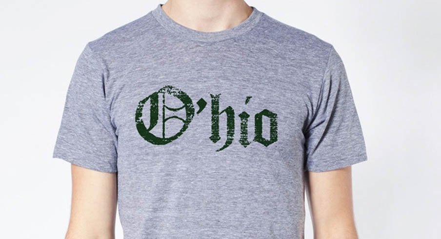 The O'hio tee at Eleven Warriors Dry Goods.