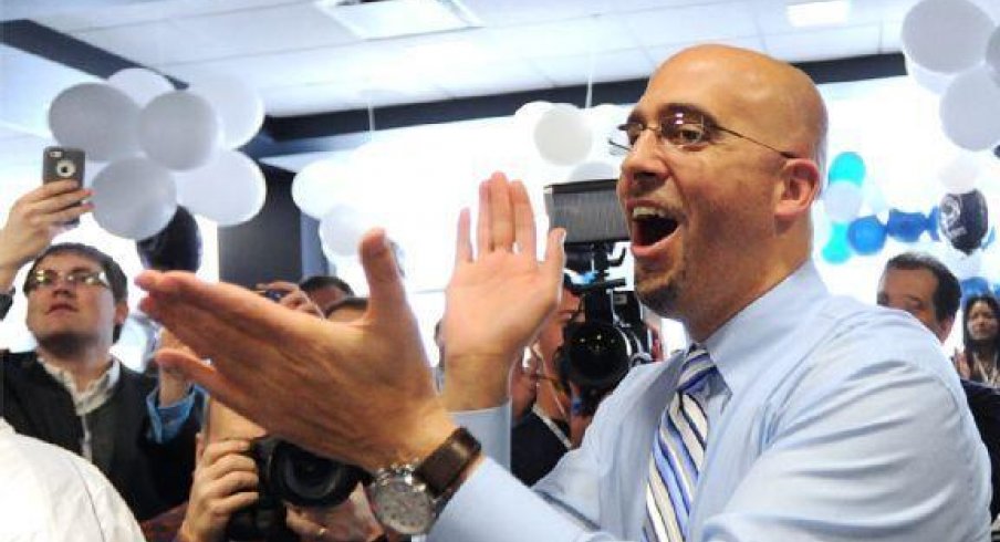 James Franklin celebrates the prestigious April Recruiting Championship.