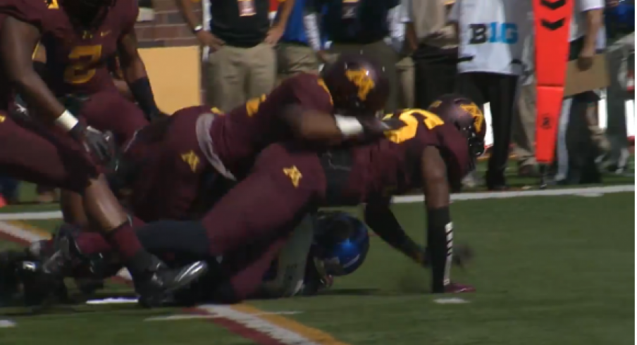 Minnesota flattened San Jose State on Saturday. Give the 4-0 Gophers some love.