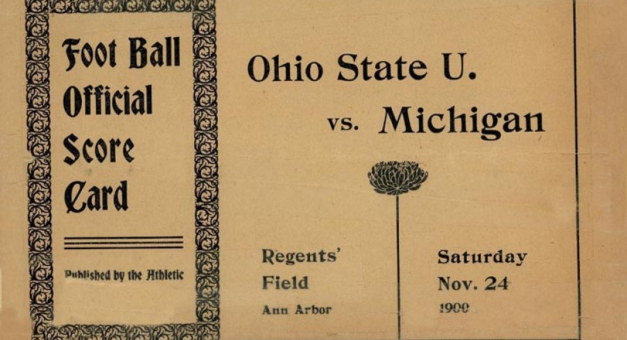 Ohio State U. vs. Michigan, 1900 via The Ohio State Archives