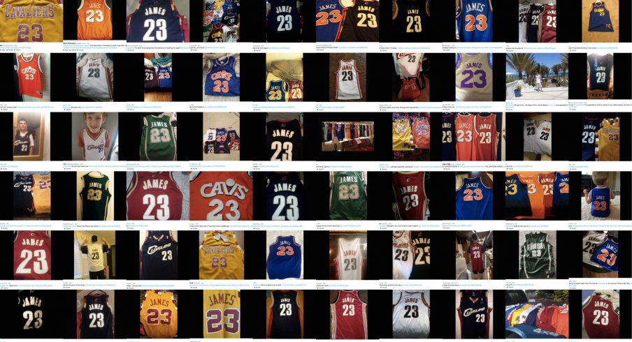 all lebron jerseys