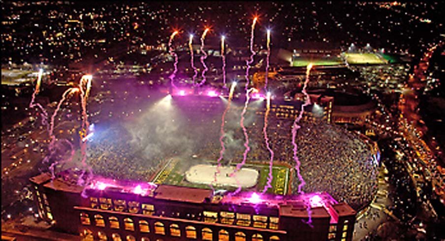 Fireworks at Michigan Stadium? The university's regents said no thank you.