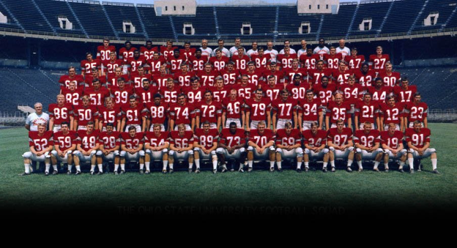 1968 Ohio State football team — Big Ten, Rose and National champions, via The Ohio State Archives