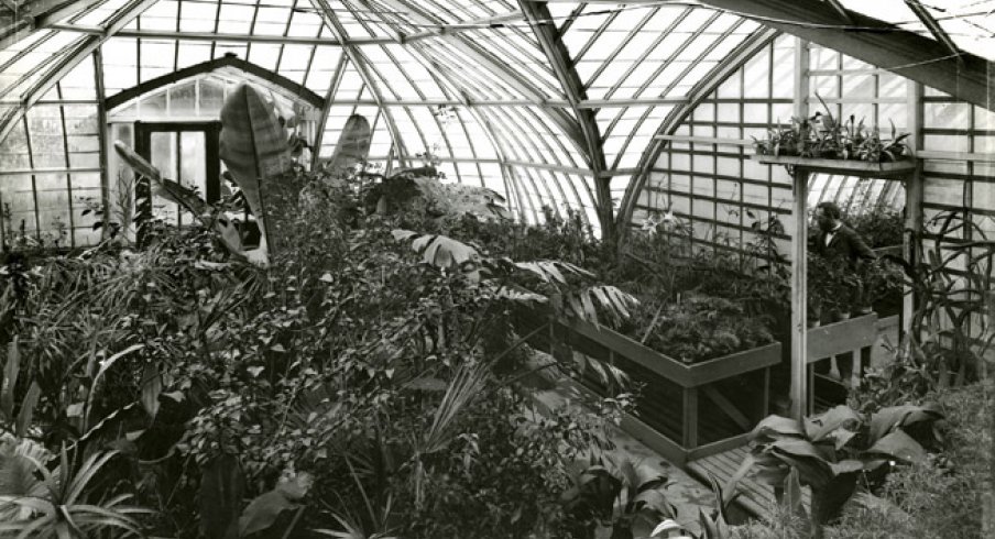 Botany Building Greenhouse, 1900 [OSU Archives]