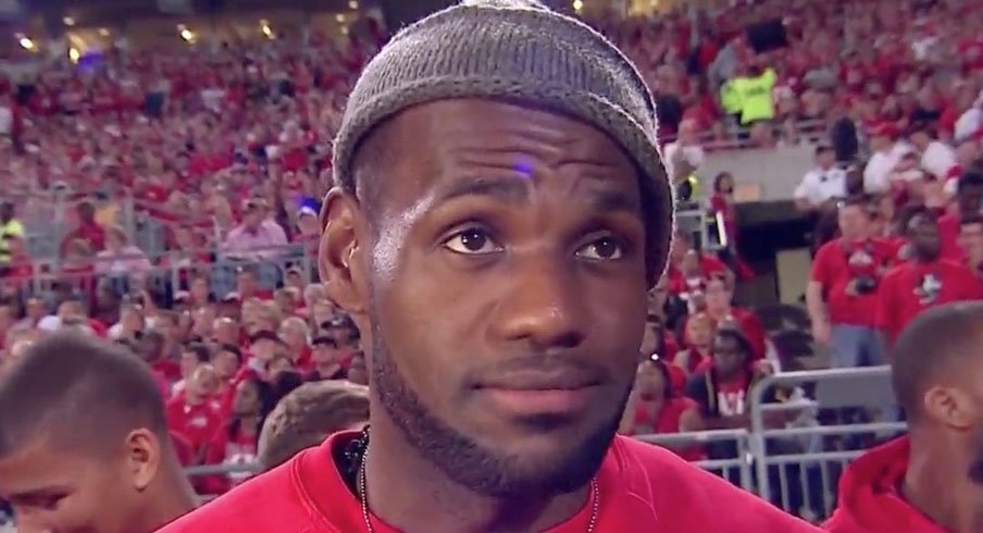 Big recruiting weekends? Better call in LeBron James.