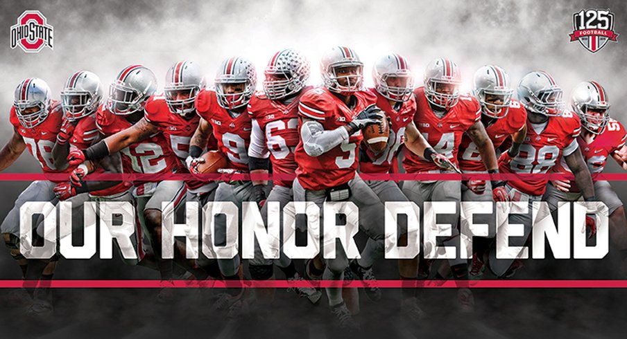 Download the official Ohio State Football 2014 schedule poster.