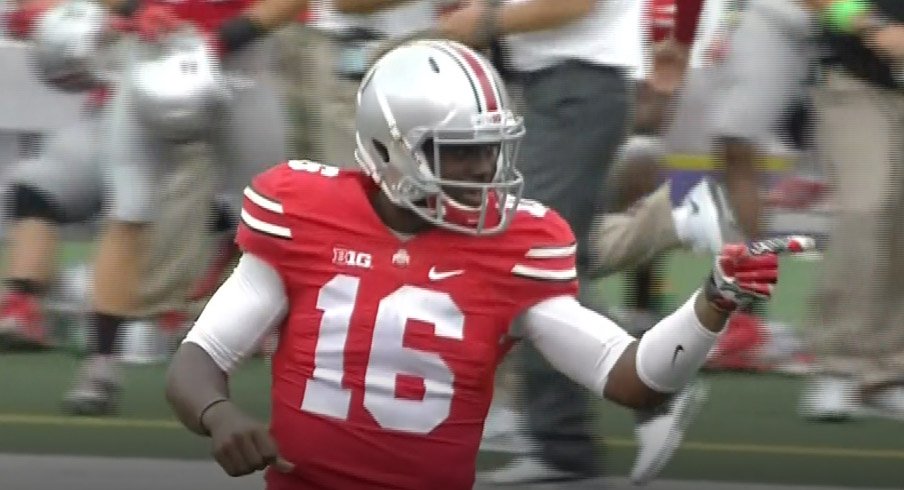 J.T. Barrett had an outstanding debut for Ohio State.