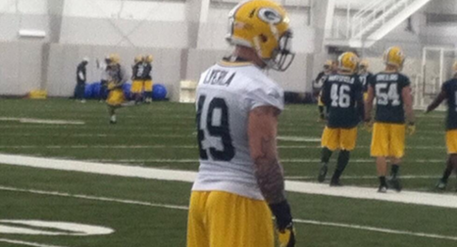 Lyerla during his time with the Packers [@TyDunne, Twitter]