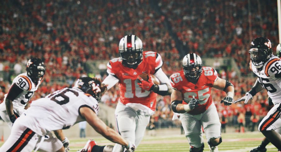 J.T. Barrett was the surprise bright spot in the running game for Ohio State.