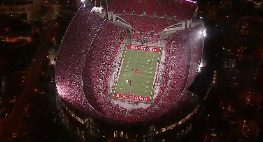 Ohio Stadium Under the Lights
