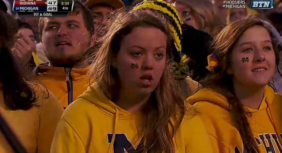 Crunked Michigan fan [internet, 2013]