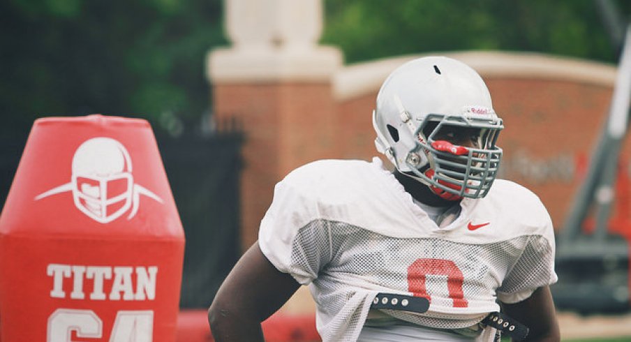 Urban Meyer said Noah Spence's status with Ohio State remains "undefined."