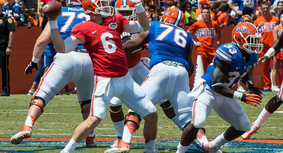 Jeff Driskel thinks they're knocking Bama. We'll see.