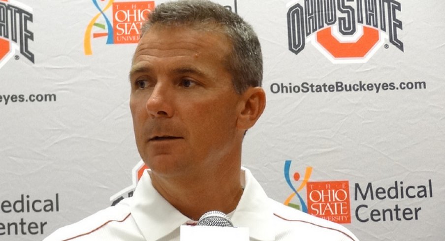 Urban Meyer at 2012's OSU media day.