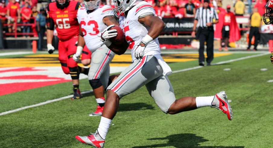 Raekwon McMillan was the Maryland game's top "pick".