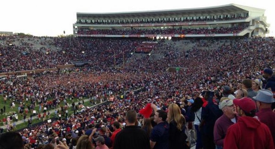 Ole Miss beating Alabama is only the biggest upset today.