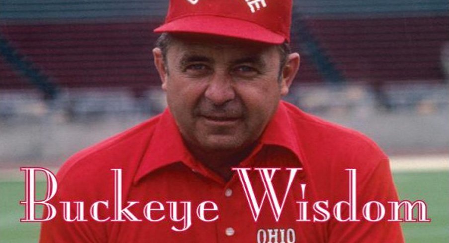 Earle Bruce's Buckeye Wisdom is on sale now