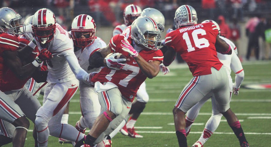 Urban Meyer has longed for Jalin Marshall to become a playmaker in his offense. 